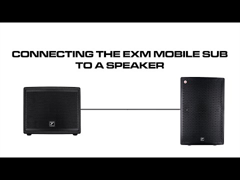 EXM Mobile Sub  Part 4 - Connecting Any Full Range Speaker