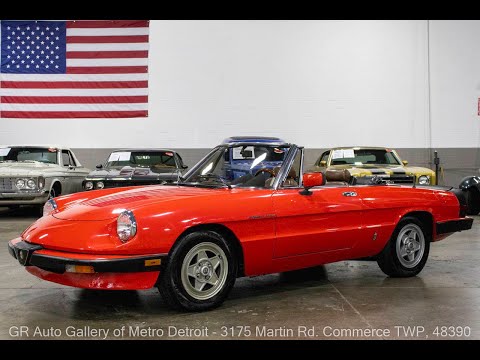 1983 Alfa Romeo Spider (CC-1875195) for sale in Kentwood, Michigan