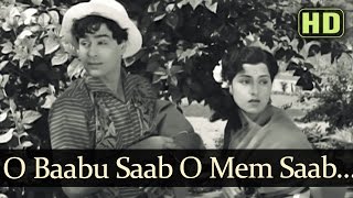 O Babu O Memsaab (HD) - Talaq Songs - Rajendra Kumar