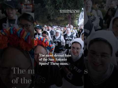The most devout fans of the San Antonio Spurs? These nuns.