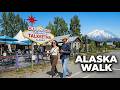 Alaska Walking Tour Small Towns People Mountain Landscapes