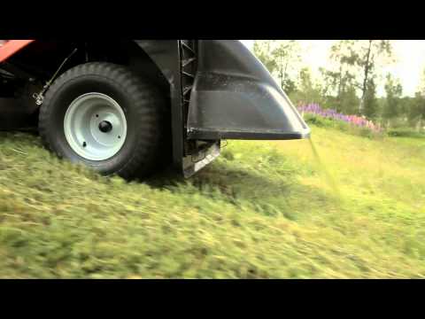 Husqvarna CTH Rasentraktor mit Deflektor