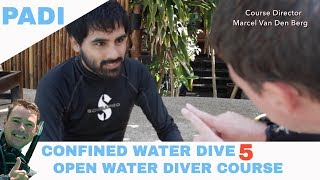 PADI Confined Water Dive 5 Skills - PADI Open Water Diver Course