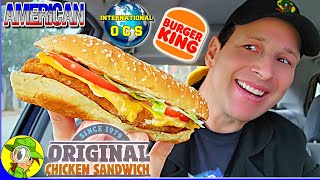 Download lagu Burger King® AMERICAN ORIGINAL CHICKEN SANDWICH Review 🍔👑🇺🇸 International OCS 🌎 Peep THIS Out! 🕵️‍♂️ mp3
