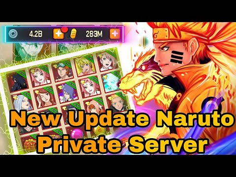 New Update Naruto Private Server Vip 25 - 283M Inggot & Free 290 Hero SS+