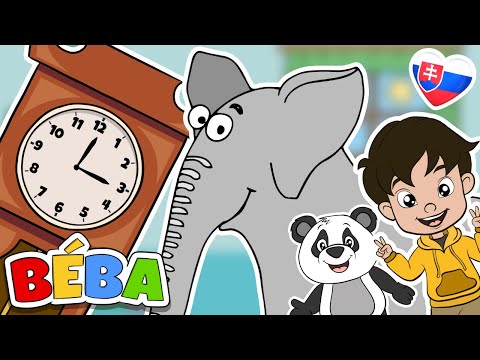 HODINY TIK TAK | Piesne pre deti v slovenskom jazyku | BÉBA