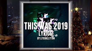 Cover art for This was 2019
