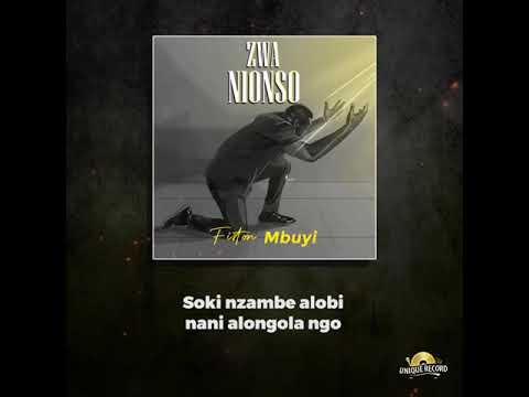 Fiston Mbuyi-ZWA NIONSO (lyrics video)