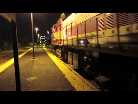 Guy Walks into Door on MBTA Commuter Rail