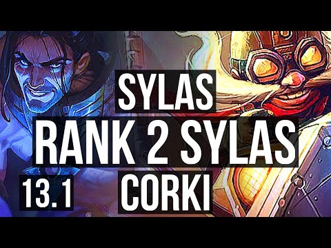 SYLAS vs CORKI (MID) | Rank 2 Sylas, 6/3/14, Rank 12 | TR Challenger | 13.1
