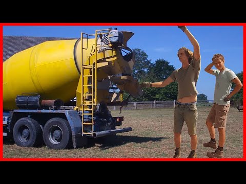 How to: HOFMAUER sanieren | FUNDAMENT betonieren | Teil 2/?