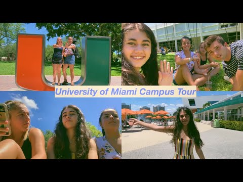 university of miami campus tour woohoo! | Frost School of Music