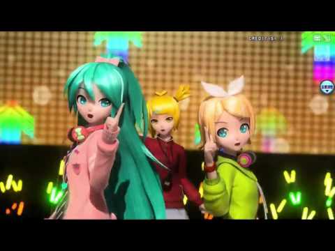 [Vocaloid 4] Shake It! Akita Neru V4x/Hatsune Miku V4x & Kagamine Rin V4x// [Project Diva Arcade FT]