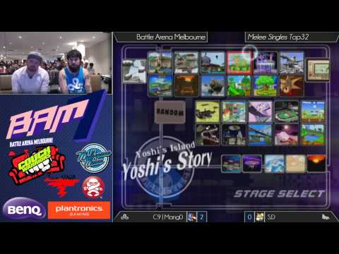 Bam 7 Melee Singles Winners R3 - C9Mang0 vs S.D