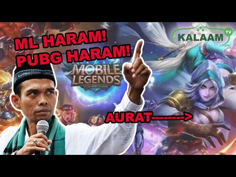 Hukum Main Game Online Mobile Legend, PUBG, Freefire & COC | Ustad Abdul Somad Menjawab