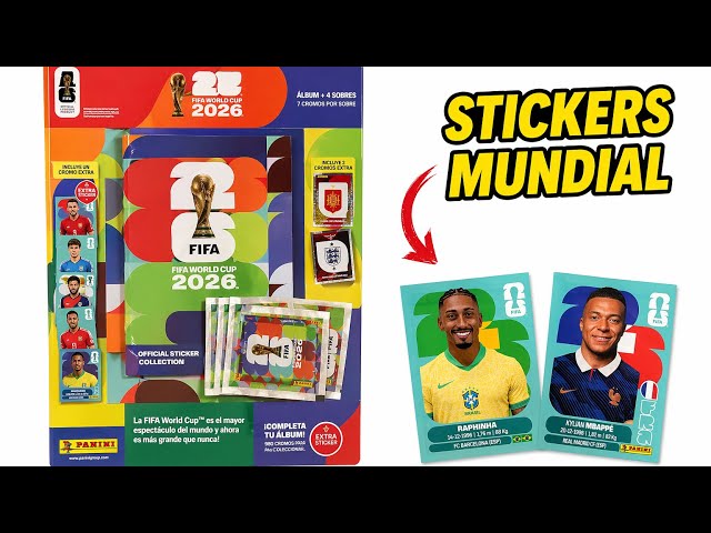 Vídeo relacionado con TK Gruppe Timo Klingler XXL Set Panini Copa Mundial 2026 Álbum Original, Calendario de Partidos + Collar de Flores Alemania, Bundle XXL de Colección (50 Sobres / 350 Stickers)
