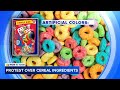 Protesters Demand Kellogg Remove Artificial Colors From Froot Loops And Other Cereals