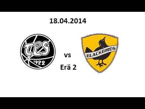 Pojat C1 SM-sarja 2013-2014 finaali 1. TPS vs Blackbirds (erä 2.)