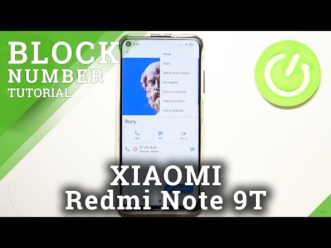 How to Block Phone Number on XIAOMI Redmi Note 9T – Block Calls