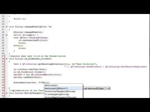 GitHub - wvalenzuela/QFileSystemWatcher_Example: This an example how to ...