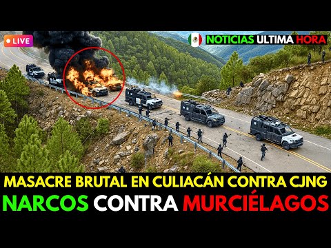Narcos acorralaron a los ‘Murciélagos’ tras abatir 84 sicarios del CJNG en CULIACÁN
