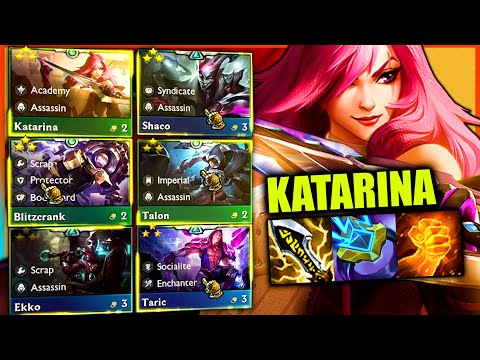 Tilted Keane tries out Katarina reroll | TFT | 11.23B