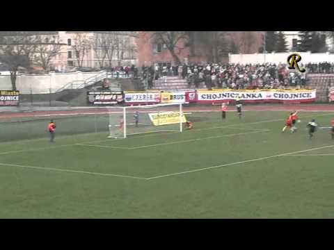 www.mkschojniczanka.pl Chojniczanka Chojnice -  Bytovia Bytów 1:3 skrót meczu