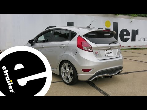 etrailer | DIY 2015 Ford Fiesta Installation for the Curt Trailer Hitch Receiver