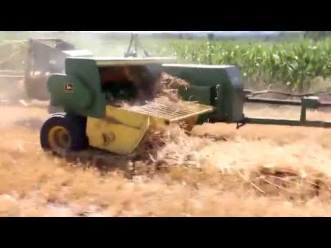 Straw Square Baling