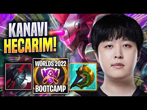 KANAVI IS A GOD WITH HECARIM! - JDG Kanavi Plays Hecarim JUNGLE vs Viego! | Bootcamp 2022