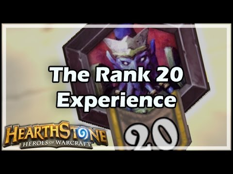 [Hearthstone] The Rank 20 Experience
