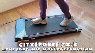 GEARSTONE GSZX3: Laufband mit Massage Funktion