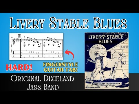 Livery Stable Blues #fingerstyle #guitar #tabs
