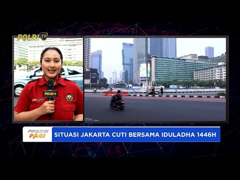 LIVE REPORT - PANTAUAN JAKARTA LIBUR CUTI BERSAMA IDULADHA 1446H