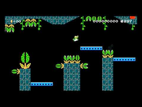 Piranha Platform Den | Super Mario Maker 2