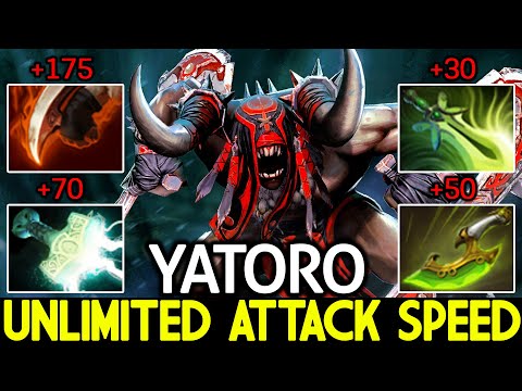 YATORO [Bloodseeker] Unlimited Attack Speed Build Dota 2