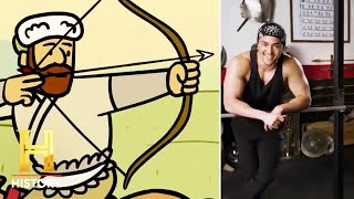 How Elite Mongols Trained | Ancient Workouts with Omar | #Shorts | History
