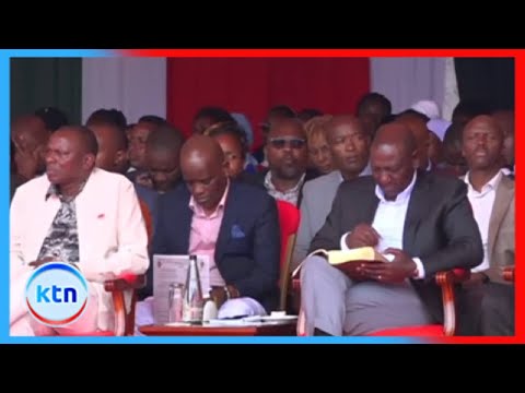 Gavana wa Kiambu na Mbunge wa Thika wapingana hadharani katika ibada ya kanisa, mbele ya Ruto