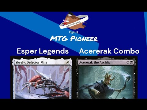 Esper Legends VS Acererak Combo [MTG Pioneer]
