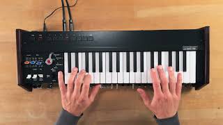 Video thumbnail for Korg MiniKorg 700Sm Demo (no talking) by Bonedo Synthesizers