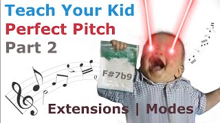 Learn Perfect and Relative Pitch - Part 2 - 7th Chords, Extensions and Modes