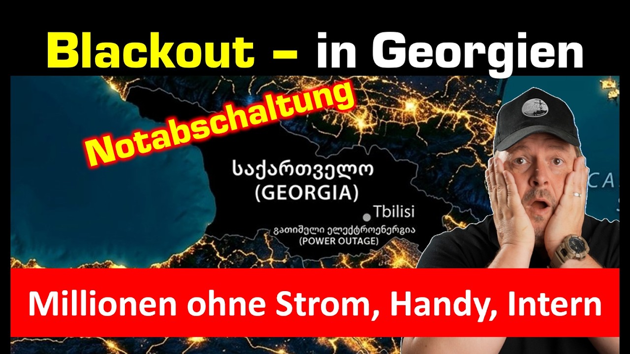 Sonder: Blackout Georgien - Millionen ohne Strom, Internet, Mobilfunk etc.
