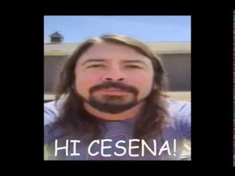 Dave Grohl speaks to Cesena  (English Subtitled) #Rockin1000