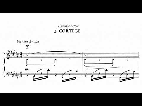 Lili Boulanger: Cortège // pianist Sophia Subbayya Vastek (with score)