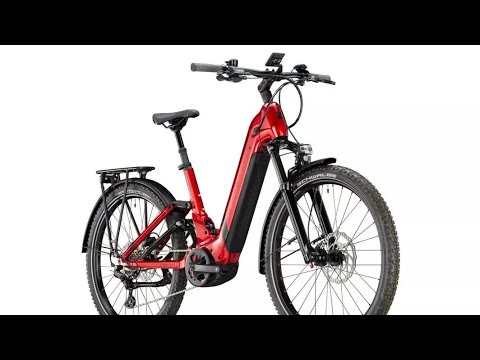 Conway Cairon SUV FS 4.7 Wave e-bike with a Suntour suspension fork and released in the EU.