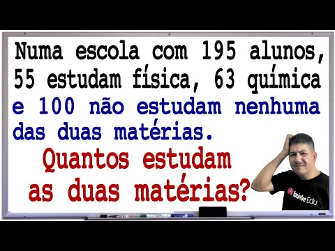 MATH PROBLEM WITH SETS - VENN DIAGRAM - Prof. Robson Liers - Mathematically