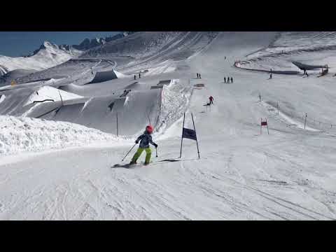 Livigno 2019 narty Wiktorek