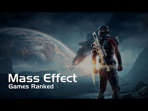 THE BEST MASS EFFECT GAME EVER?! | Mass Effect Games Ranked from WORST to BEST | XPL Lists