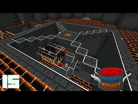 Minecraft HermitCraft Modsauce - Enderman Spawner !!! [E15]