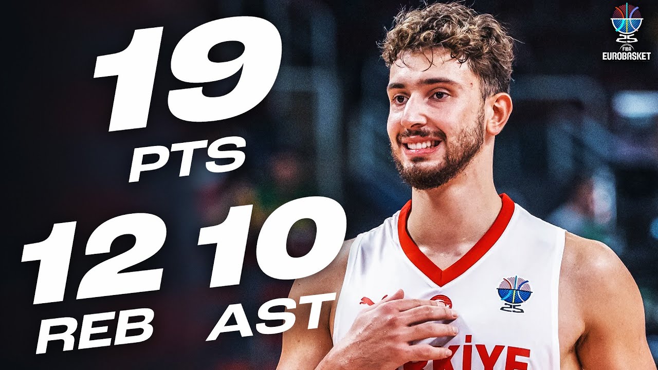 Alperen Sengun's HISTORIC TRIPLE-DOUBLE! | FIBA EuroBasket 2025 | September 9, 2025